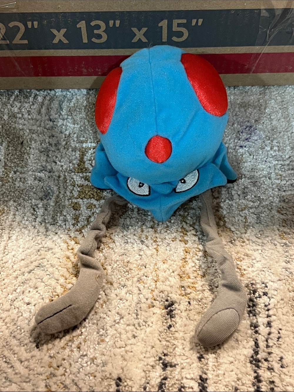 Vintage Pokemon Tentacool Stuffed Plush Jakks Pacific 2007 z32